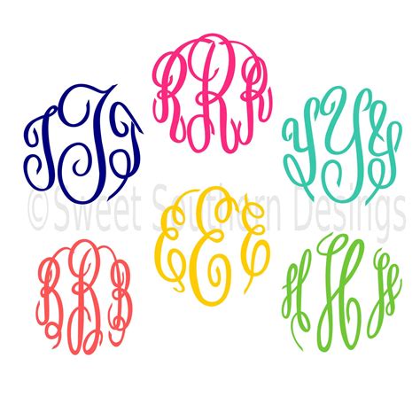 Cursive C Monogram Svg - Layered SVG Cut File - Download All Free Font | Free Fonts Bundle For ...