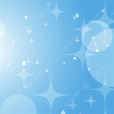 Light Blue Abstract Background With Stars And Bokeh, Sky, Holiday, Blue ...