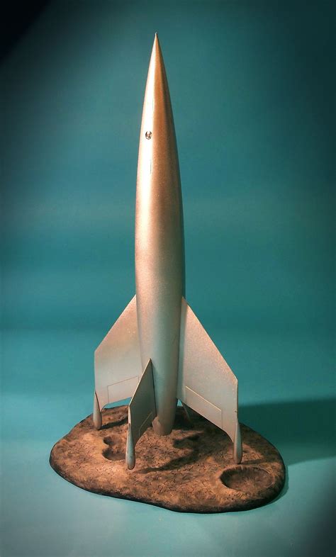 Vintage Science Fiction Model Kit: Destination Moon Rocketship Luna ...