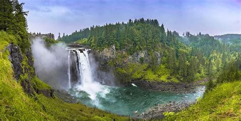 HD wallpaper: plunge waterfalls, Snoqualmie, Falls, Seattle, washington, nature | Wallpaper Flare