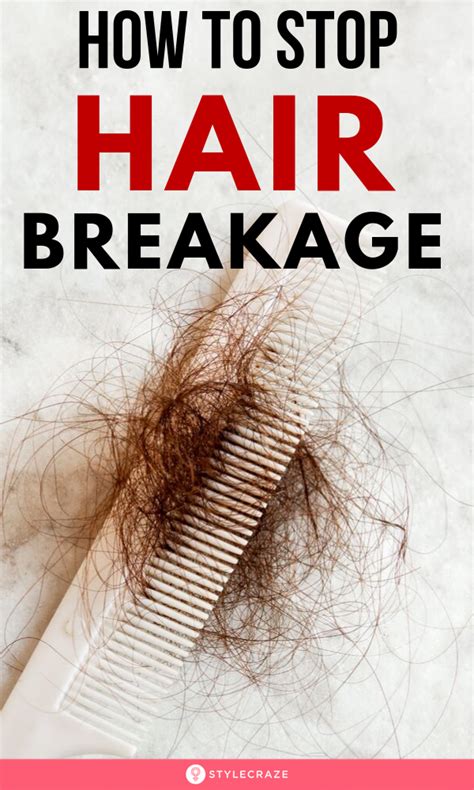 How To Stop Hair Breakage: 15 Natural Remedies | Stop hair breakage, Hair treatment damaged, Dry ...