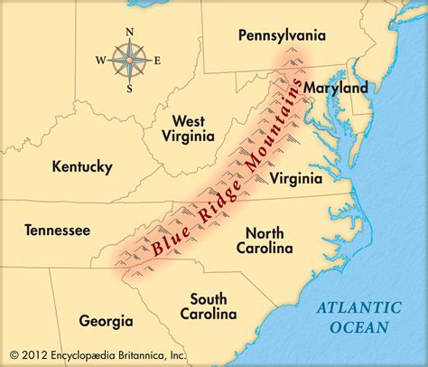 Image result for map of the blue ridge mountains | Blue ridge mountains, Blue ridge, West virginia