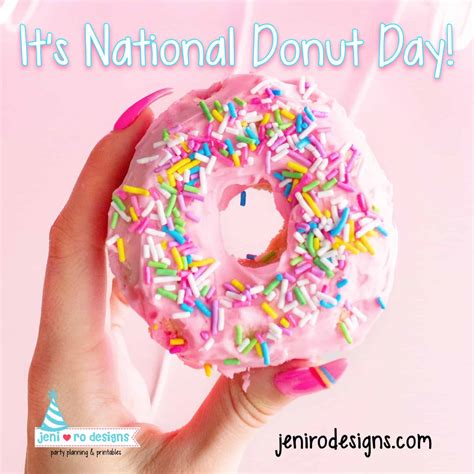 Throw a Donut birthday party with fun printables. It's National Donut day!