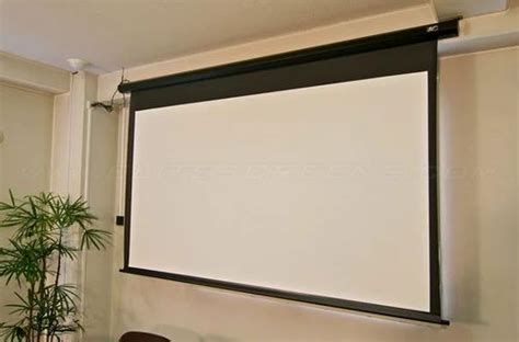 White Wall Mounted Projector Screen for Office at Rs 2600 in Bengaluru ...