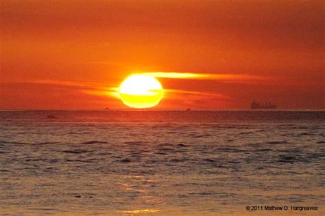 Proof! West Coast Sunrise over Water - Twelve Mile Circle - An Appreciation of Unusual Places