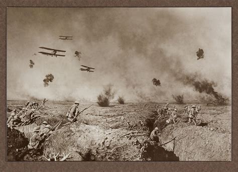 "Australian soldiers in trenches at the Battle of Polygon Wood, 1917 ...