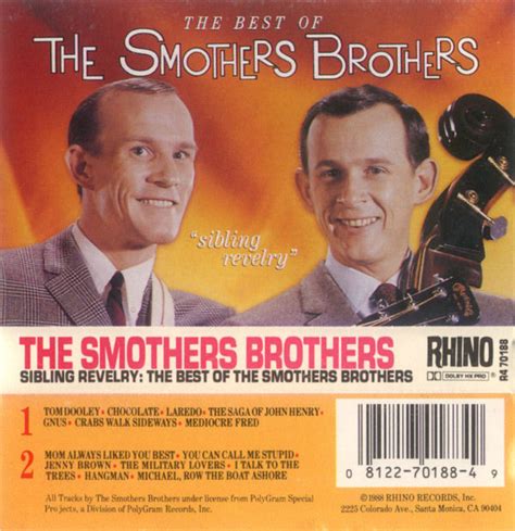 Smothers Brothers Smothers Comedy Brothers Hour Full Album - Free music streaming