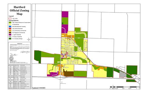 Zoning Map and Zoning Amendments - Hartford, South Dakota