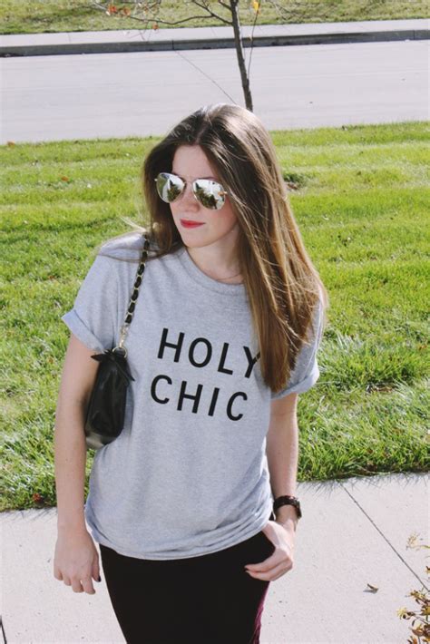 DIY ASOS Holy Chic Tee - The Brunette One