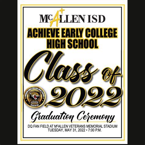 Achieve Early College HS Graduation Program | McAllen Independent ...