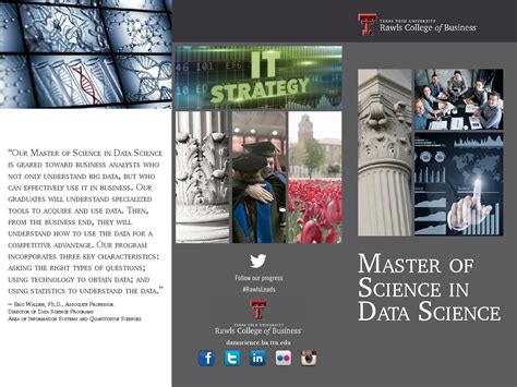 Master of Science in Data Science by Rawls College of Business at Texas ...