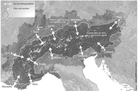 Position of the Alps and relation to surroundings | Download Scientific Diagram