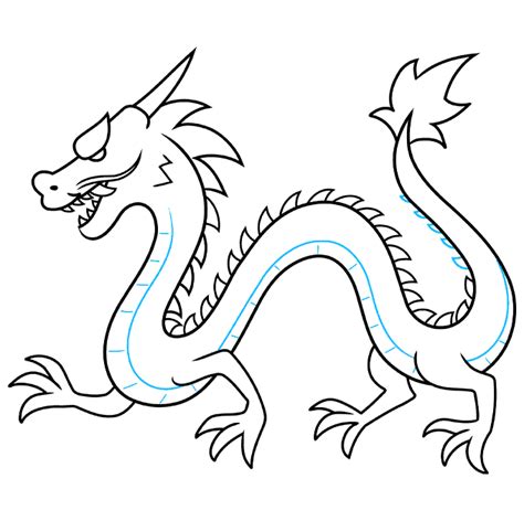 Chinese Dragon East Chinese Dragon Easy Draw - Lang Beake1989