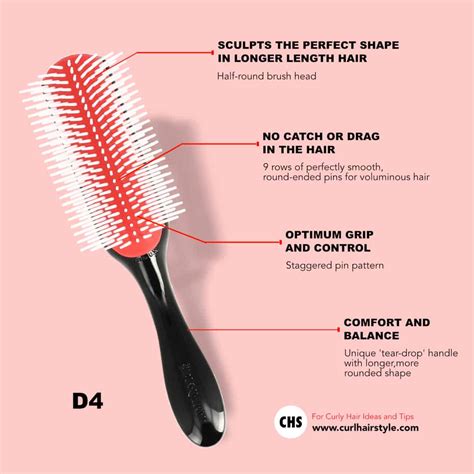 How To Choose The Right Denman Brush According To Your Hair Type | Curl Hair Style