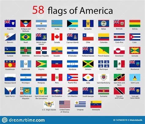 Illustration about Flat Round Flags of America - Full Vector ...