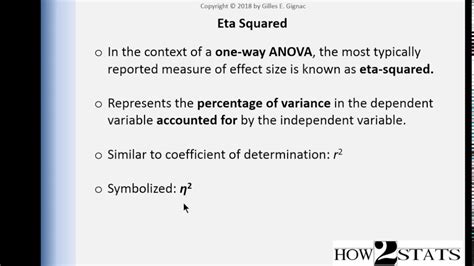 V7.4 - What is eta-squared? - YouTube