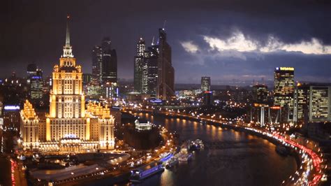 Moscow At Night Wallpapers - Wallpaper Cave