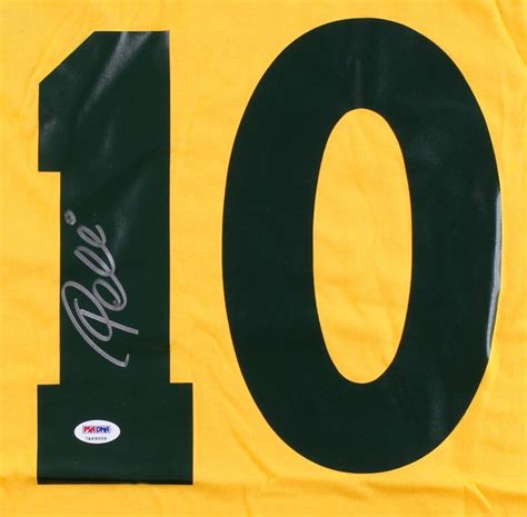 Pele Signed Brazil Jersey (PSA COA) | Pristine Auction