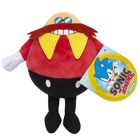 Sonic the Hedgehog 7 inch Basic Plush - Eggman - Walmart.com