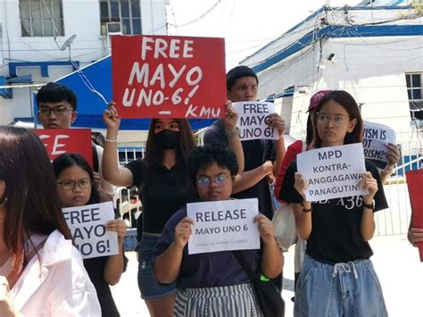 'Itigil ang panggigipit': Anakbayan calls for release of 6 arrested activists on Labor Day protest