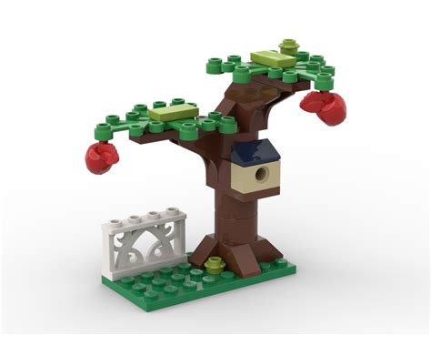 LEGO Set 40400-1-s1 Apple Tree (2020 LEGO Brand Store > Monthly Mini Model Build) | Rebrickable ...