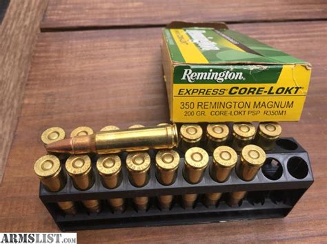 ARMSLIST - For Sale: 350 Remington Magnum