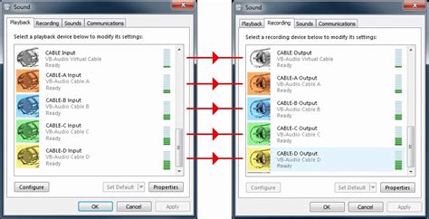 Virtual Audio Cable Control Panel - Cadillac Fune breag