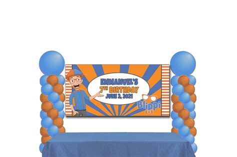 Blippi Birthday Banner sold by The Brat Shack