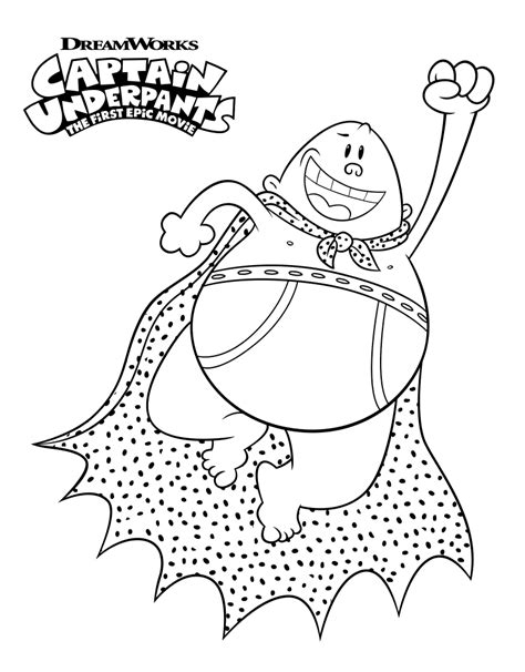 Captain Underpants Coloring Pages - Best Coloring Pages For Kids