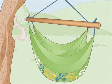 How to Make a Hammock Chair: 11 Steps (with Pictures) - wikiHow