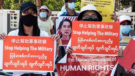 West Coordinates Tighter Sanctions on Myanmar Military Government, And ...