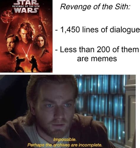 No it’s not true, that’s impossible : r/PrequelMemes