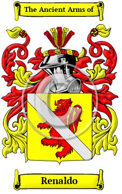 Renaldo Name Meaning, Family History, Family Crest & Coats of Arms