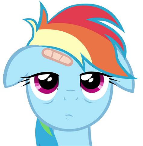 Rainbow Dash bored to death by V-D-K on DeviantArt