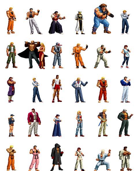 Art Of Fighting Collection by Street-Spriter on DeviantArt