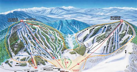 Granby Ranch Trail map - Freeride