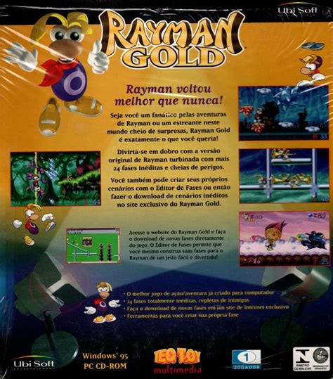 Rayman Gold cover or packaging material - MobyGames