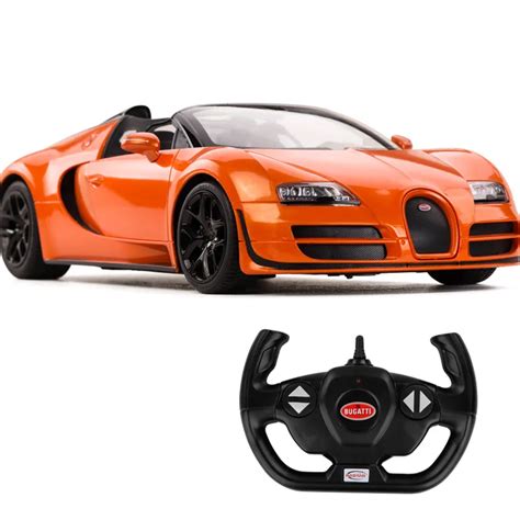 Bugatti Veyron car remote control 2.4G ultra far remote control toy car for children USB ...