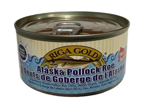 Alaska Pollock Roe “Riga Gold” | MontrealCaviar