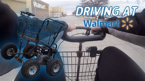 We Built a Motorized Shopping Cart and Went to Walmart! - YouTube