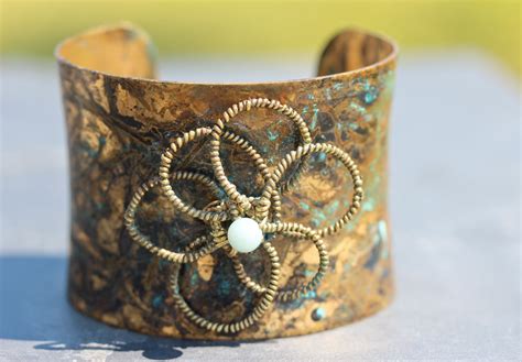 Verdigris, Jewelry Art, Cuff Bracelets, Earrings, Necklace, Unique ...