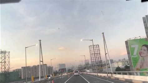 SKYWAY FROM TERMINAL 2 OF NAIA TO MAMPLASAN BINAN CITY LAG. OCT. 10 ...