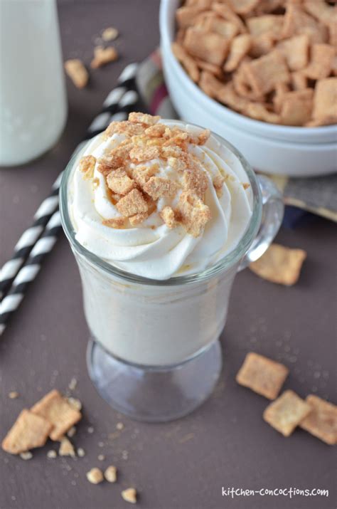 Coffee Cinnamon Toast Crunch Milkshake images - Kitchen Concoctions