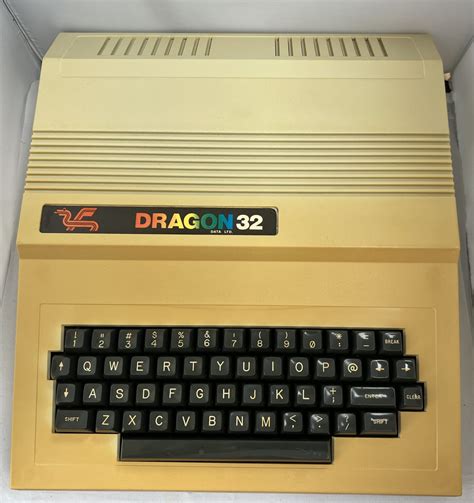 Rare Dragon 32 computer, refurbished and very clean – one of the first ...