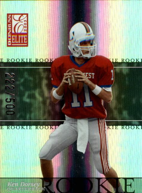 Buy Ken Dorsey Cards Online | Ken Dorsey Football Price Guide - Beckett