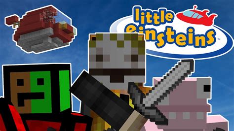 BUILDING THE LITTLE EINSTEIN ROCKETSHIP IN HYPIXEL UHC. - YouTube