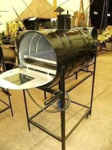 Oil Drum & Oil Barrel BBQ Smokers & Grill Design Ideas