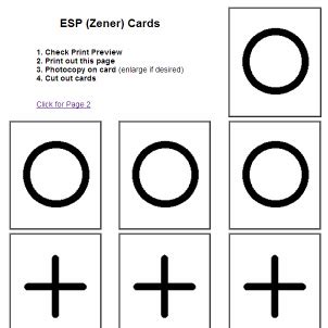 Print ESP (Zener) Cards