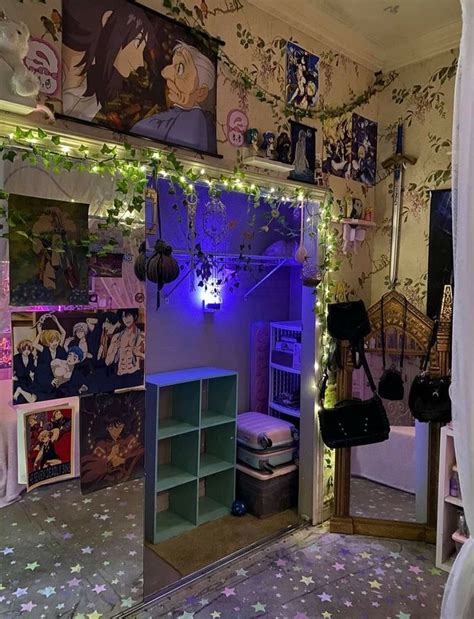 Anime Room Aesthetic Idea | Chill room, Dream room inspiration, Room makeover bedroom