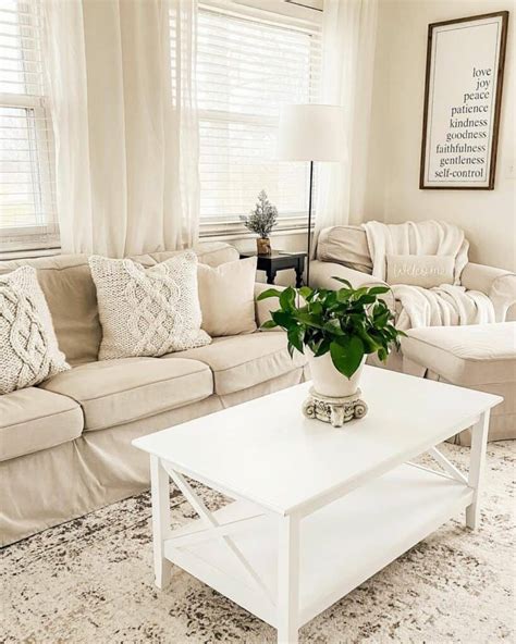 Simple White Living Room Ideas - Soul & Lane